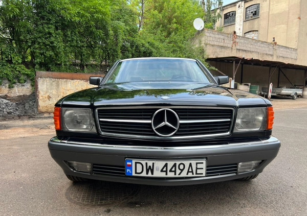 Mercedes-Benz Klasa S cena 134900 przebieg: 214000, rok produkcji 1989 z Łódź małe 742